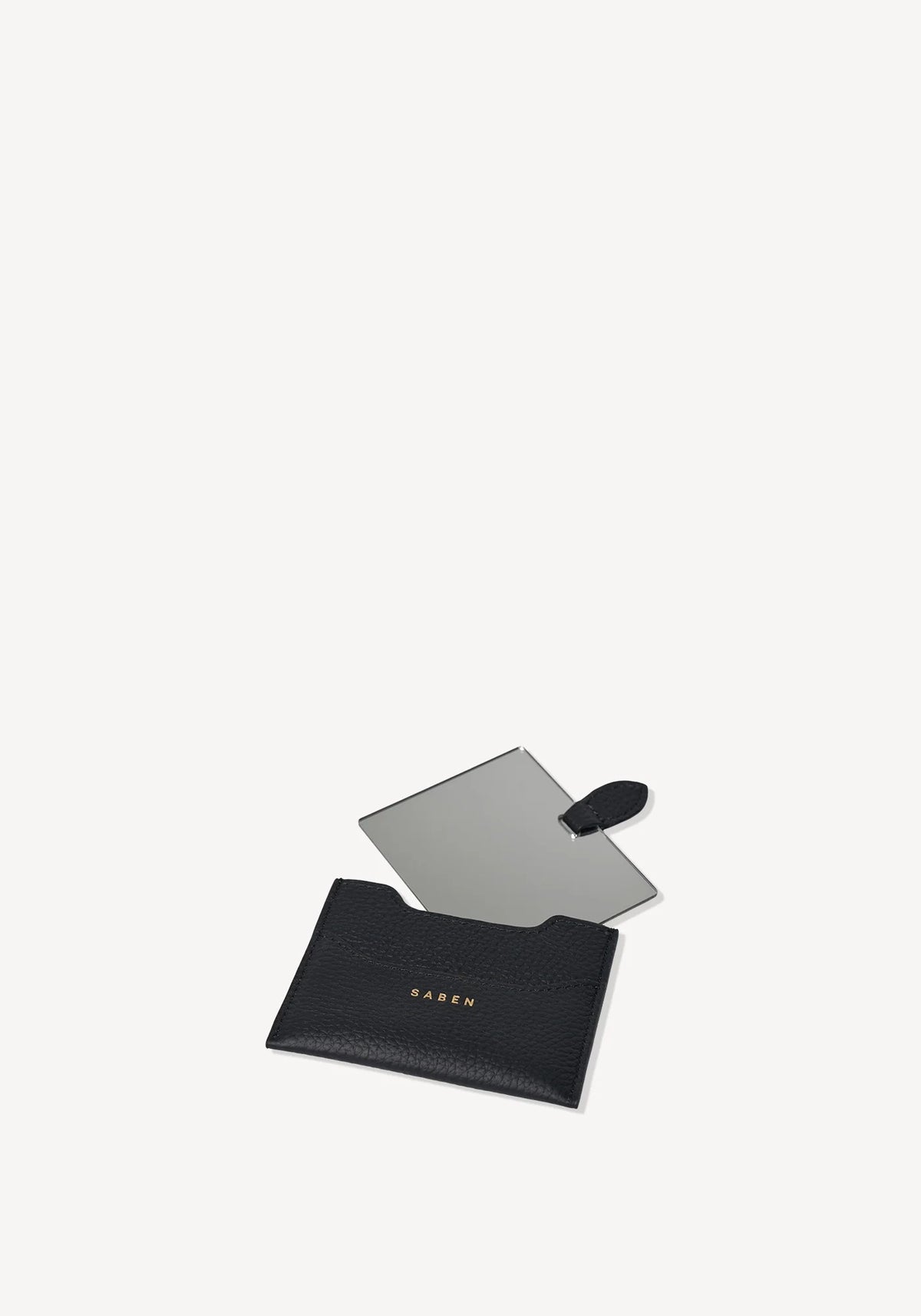 SABEN Lumi Mirror Card Holder - Black
