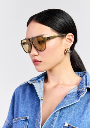 SABEN Marlo Sunglasses - Olive