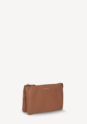 SABEN Tilly Crossbody - Tan leather bag