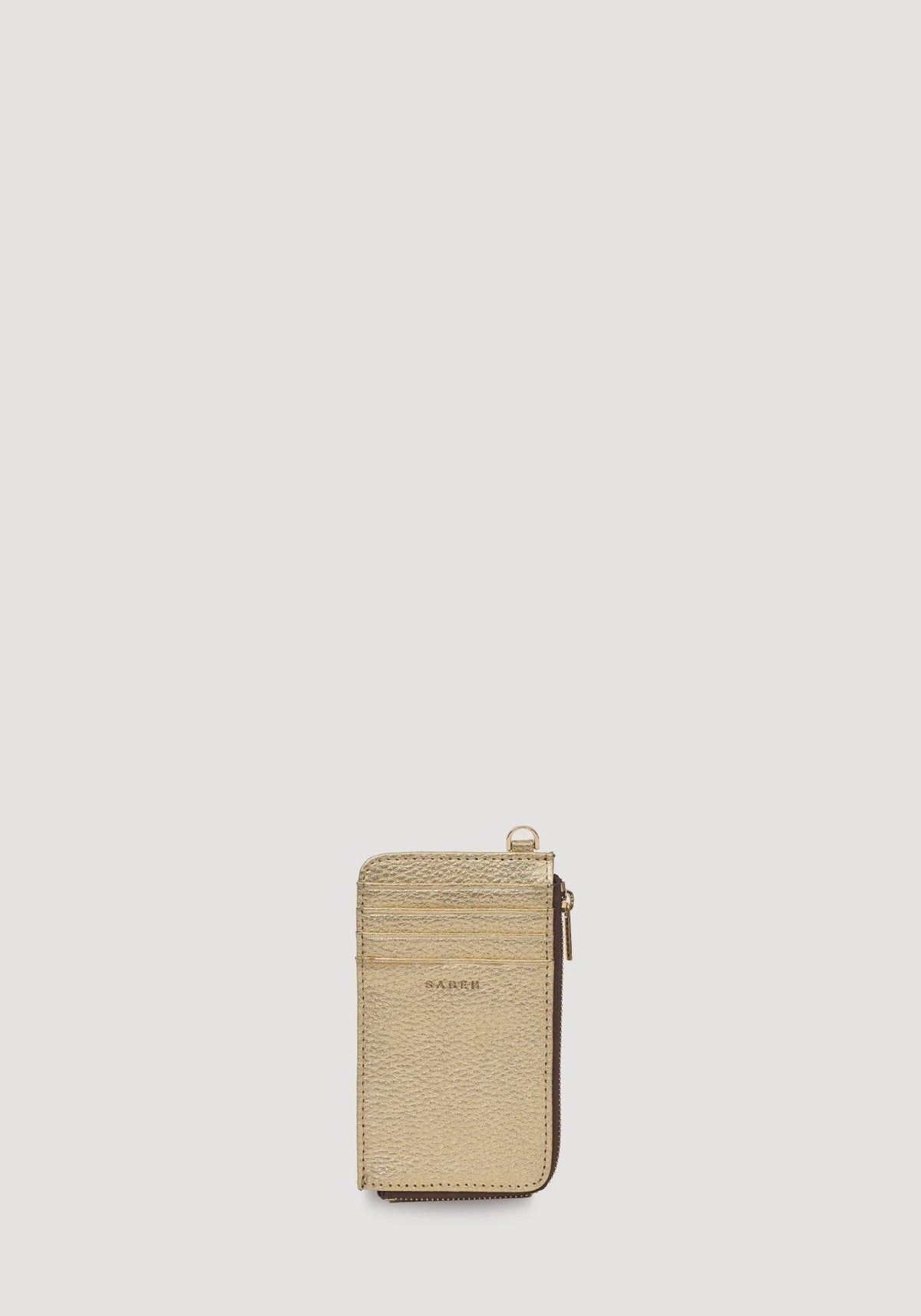 SABEN Winona Card Holder - Champagne Metallic
