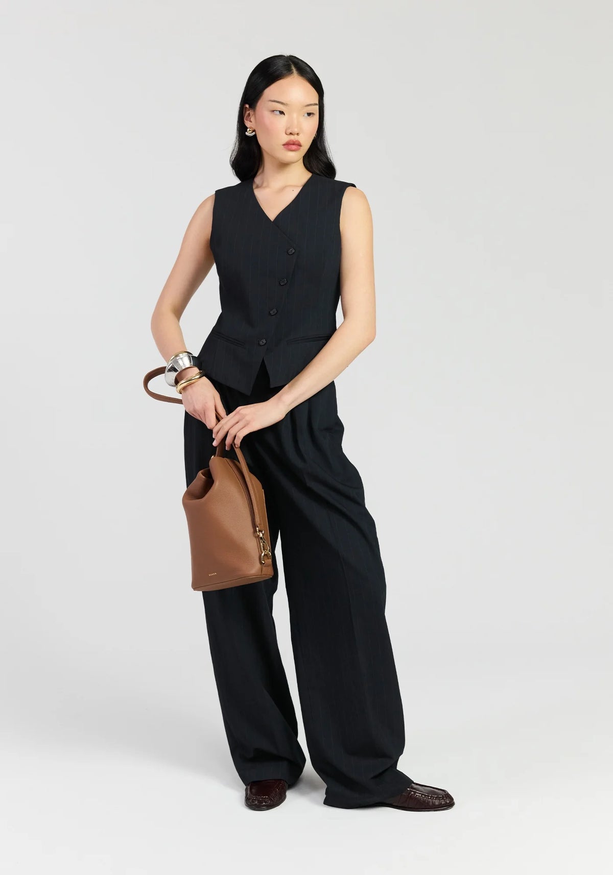 Jojo Shoulder Bag - Tan Luxe