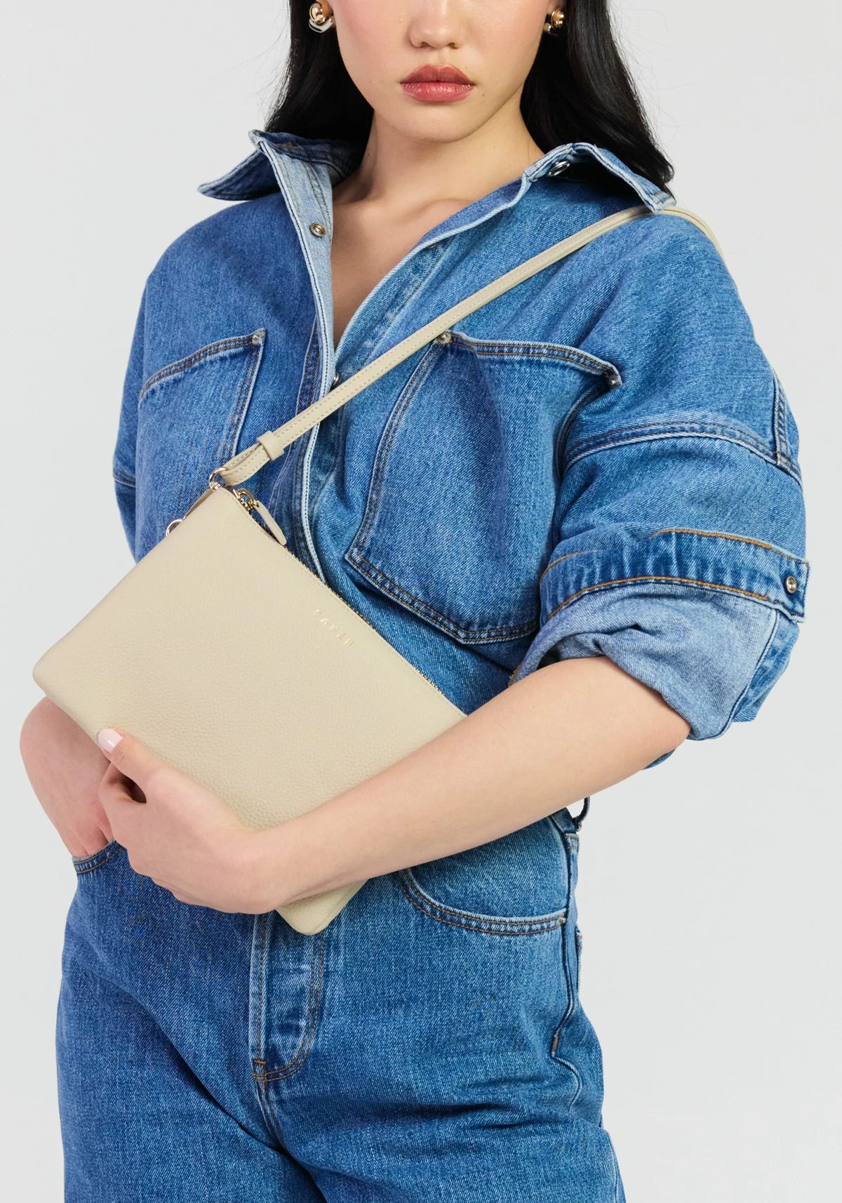 Tilly's Big Sis Crossbody - Oyster