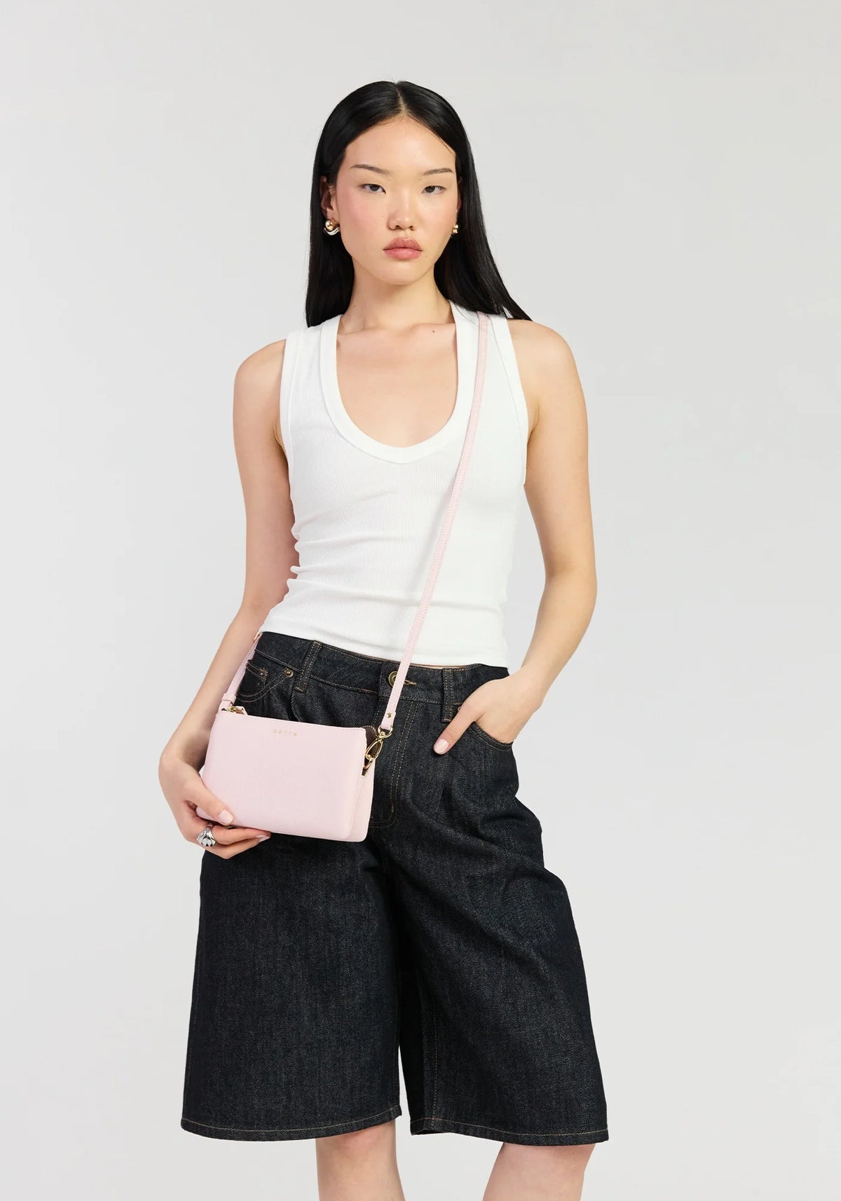 SABEN Tilly Crossbody - Ambrosia light pink