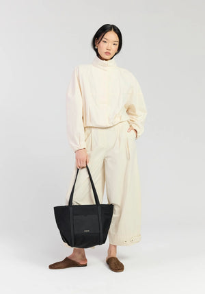 Saben Walker Tote - Black Recycled Nylon Bag