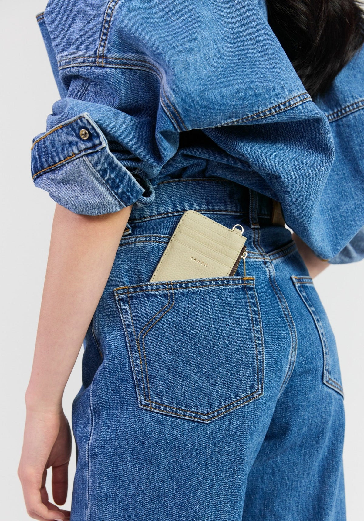 SABEN Winona Card Holder - Oyster