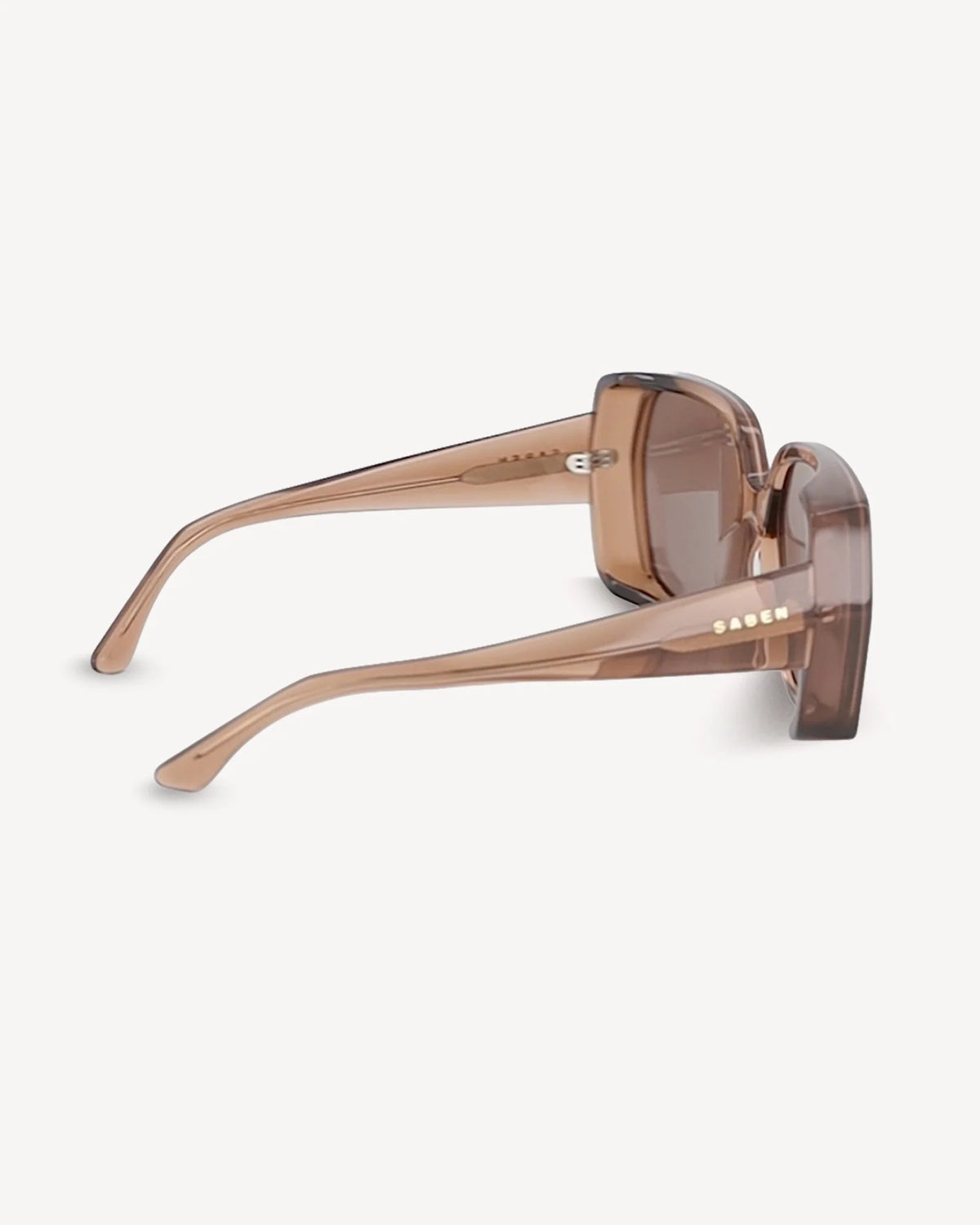 SABEN Remi Sunglasses - Sheer Brown