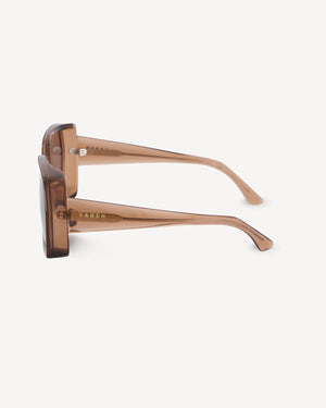SABEN Remi Sunglasses - Sheer Brown