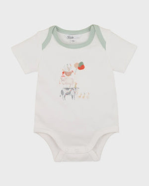 SCOUT ORGANIC ANIMAL STACK BODYSUIT