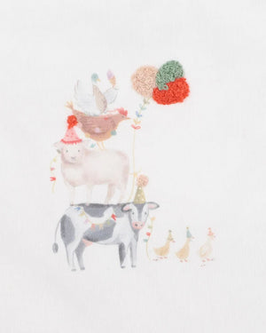 SCOUT ORGANIC ANIMAL STACK BODYSUIT