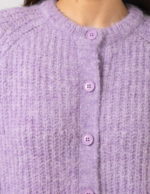 Stella Gemma Knit Corinne Cardigan - Wisteria