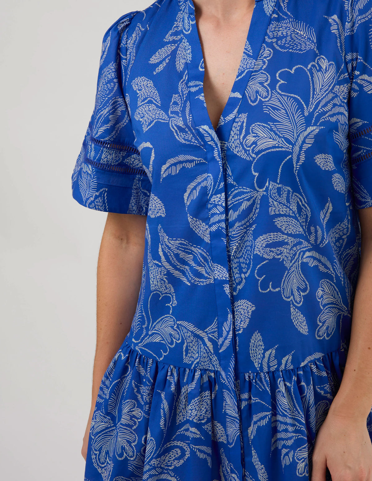 Stella+Gemma Eugenie Dress Corfu Cobalt Blue