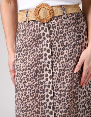 Stella+Gemma Kate Skirt Leopard