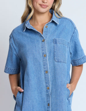 Stella+Gemma Vinnie Dress Blue Denim