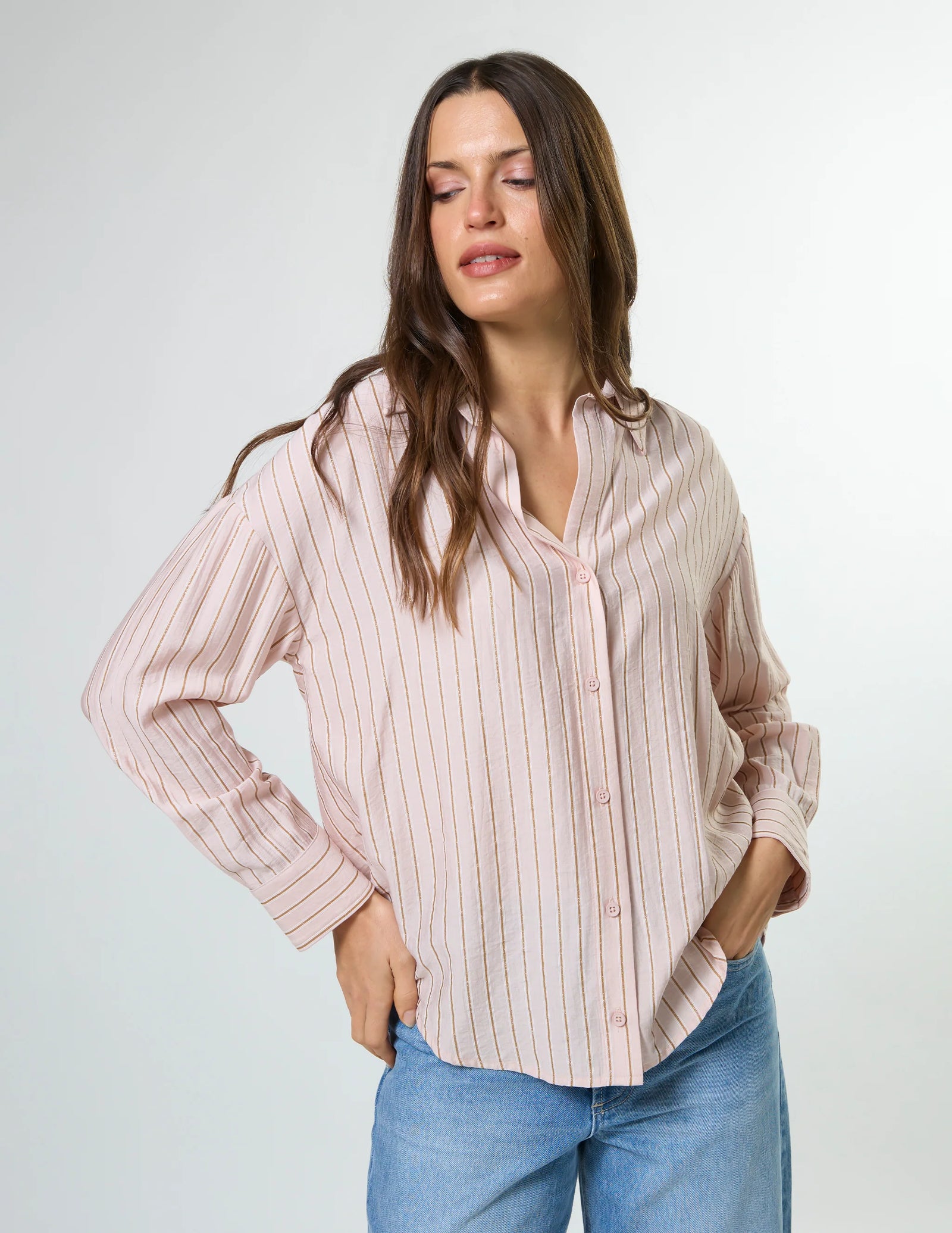 Stella+Gemma Florencina Blouse - Marshmellow Shirt