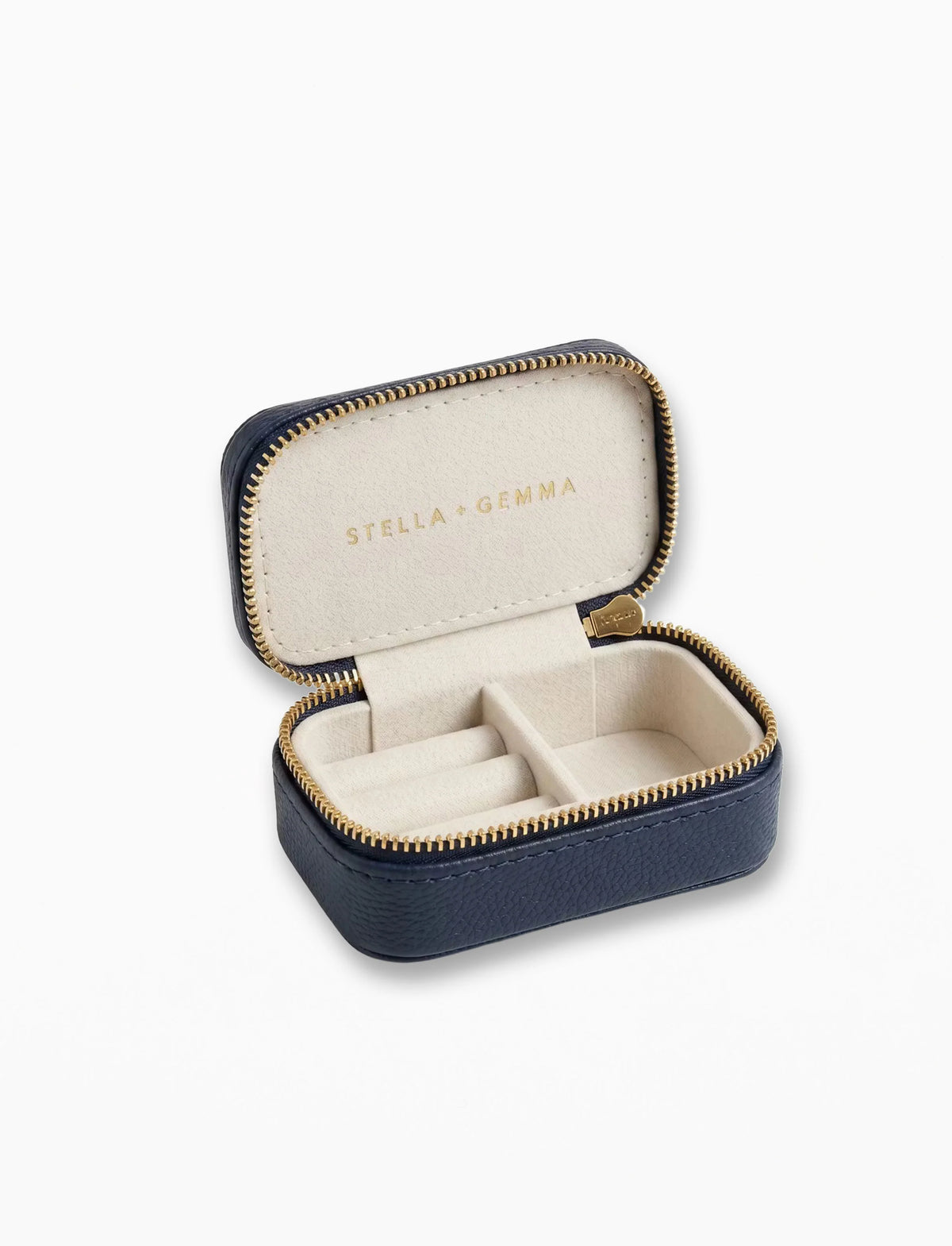 STELLA GEMMA Jewel Box Rectangle - Navy Blue