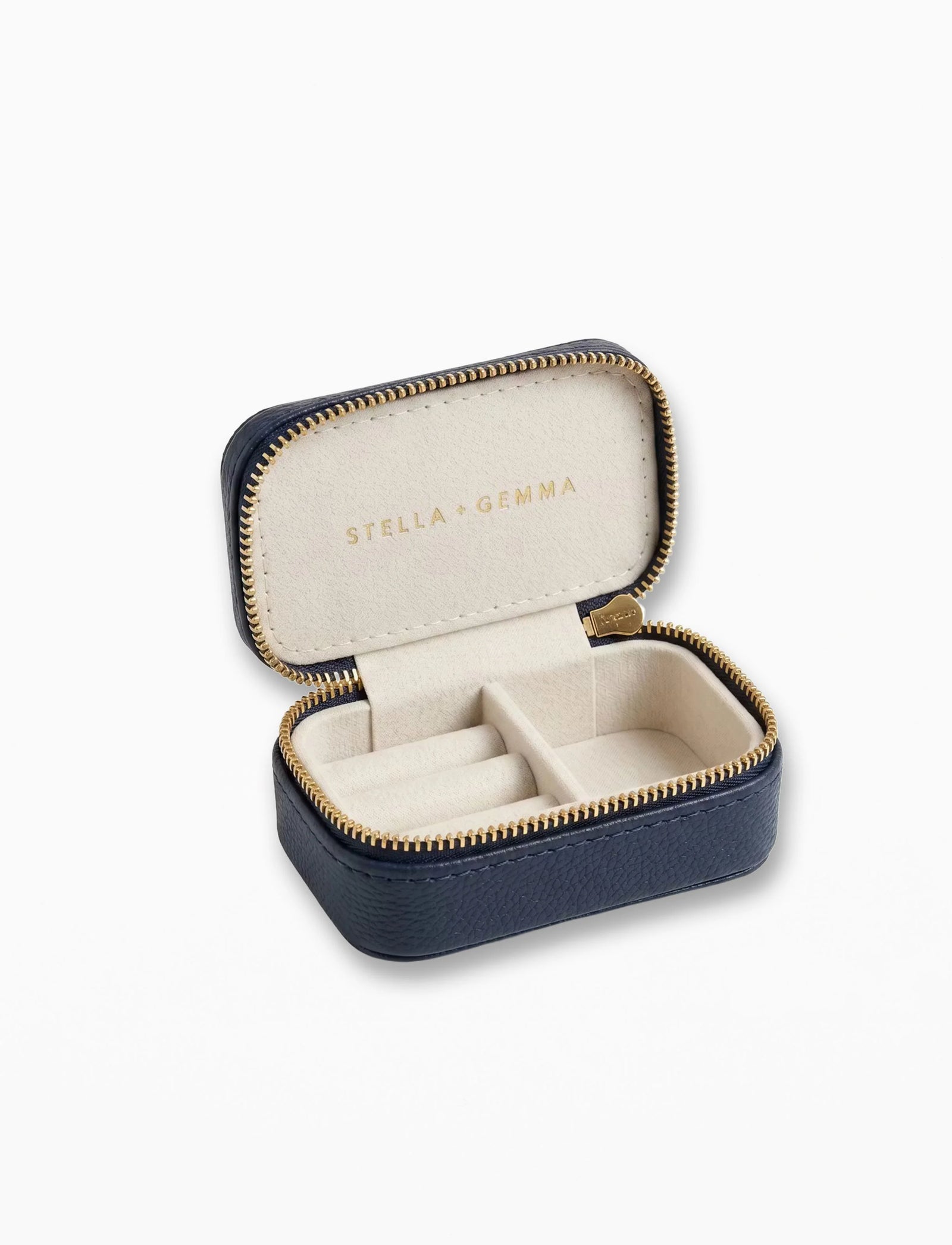 STELLA GEMMA Jewel Box Rectangle - Navy Blue