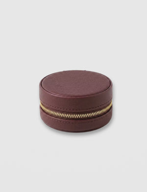 STELLA+GEMMA Jewel Box Round - Dark Cherry Red