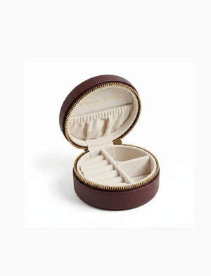 STELLA+GEMMA Jewel Box Round - Dark Cherry Red