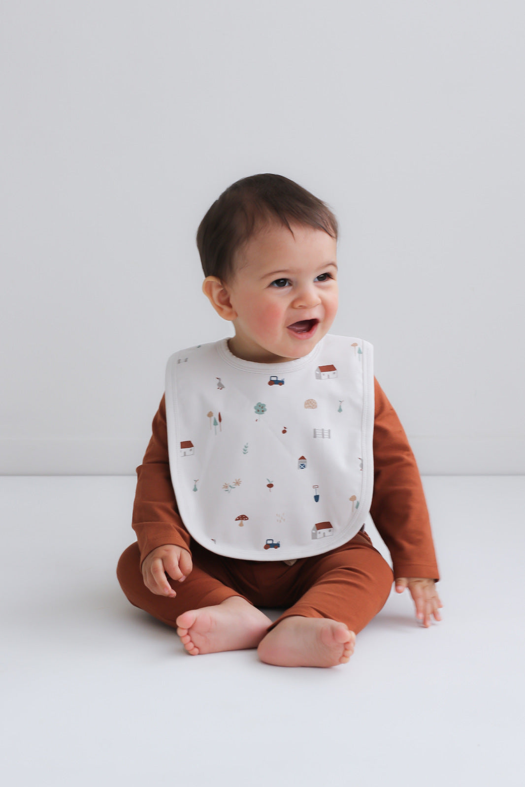 Burrow & Be Baby Bib - Simple Life