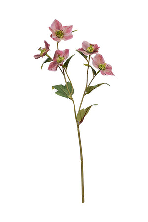 Flower Systems Hellebore Spray 47cm Mauve