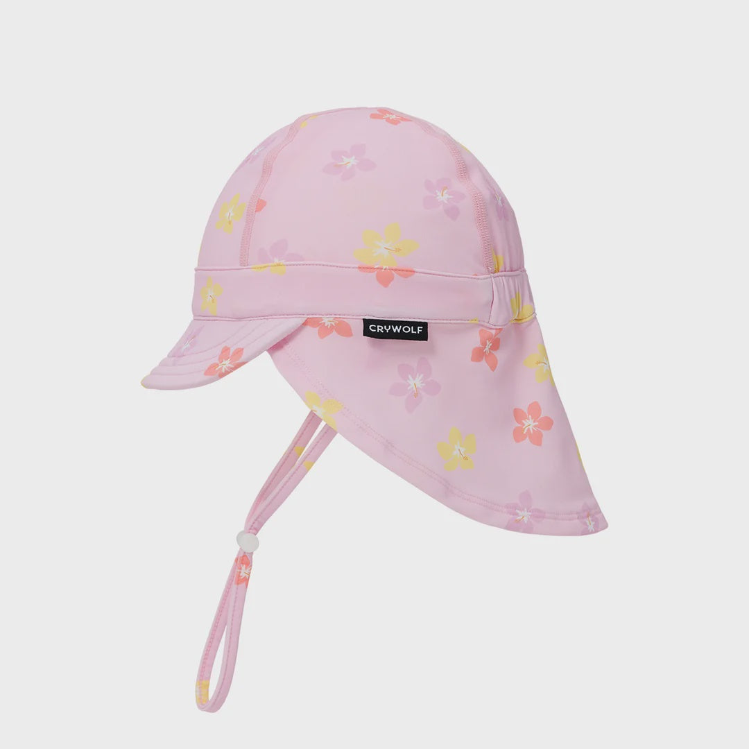 Crywolf Baby Swimming SPLASH CAP Hibiscus Bloom
