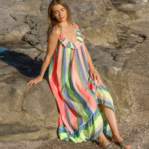 Stella+Gemma St Barts Maxi Dress Holiday Beach Collection