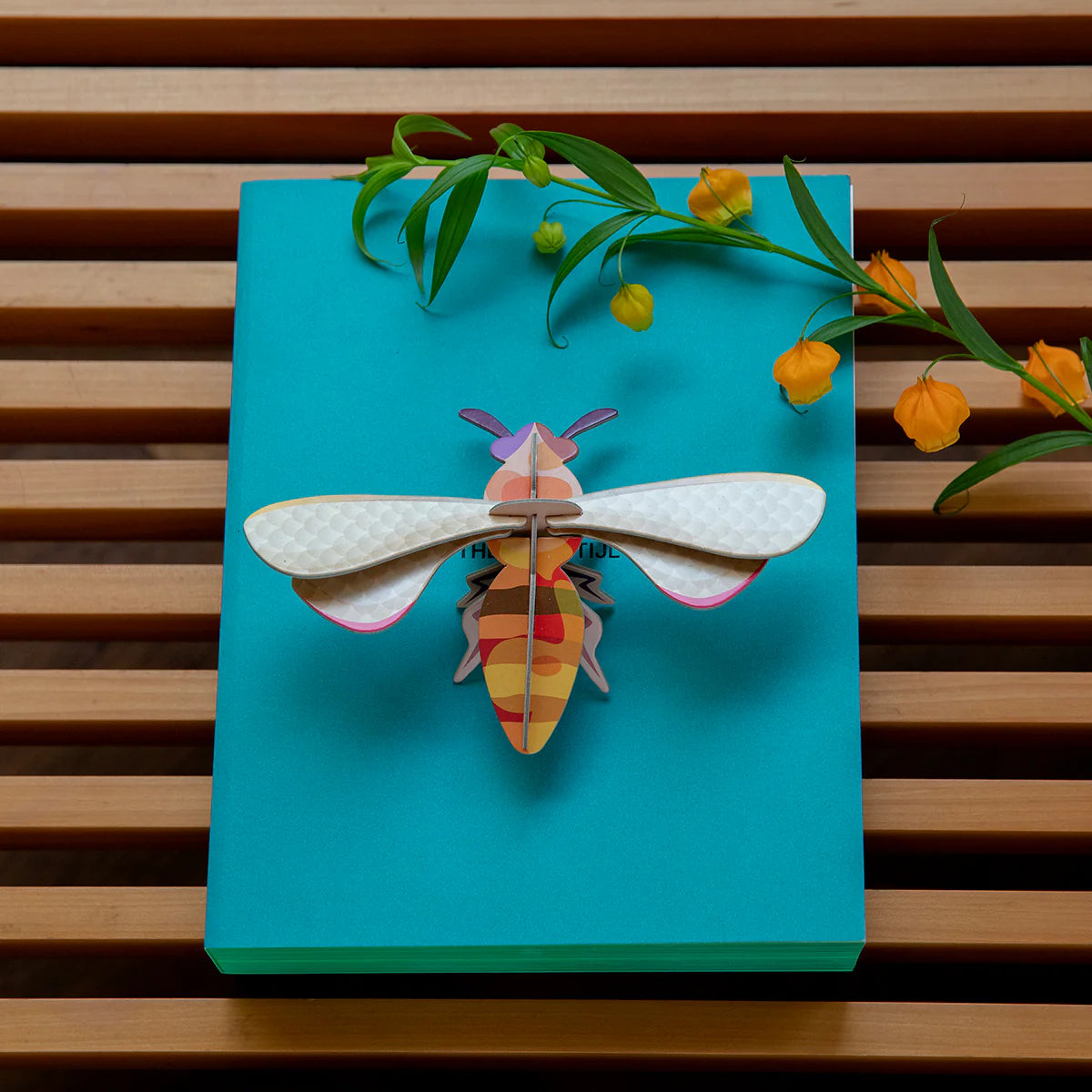 STUDIO ROOF Wall Art Butterflies (B7) Honey Bee