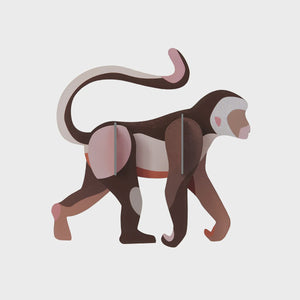 Studio Roof Wall Art Jungle Animals B7 - Monkey