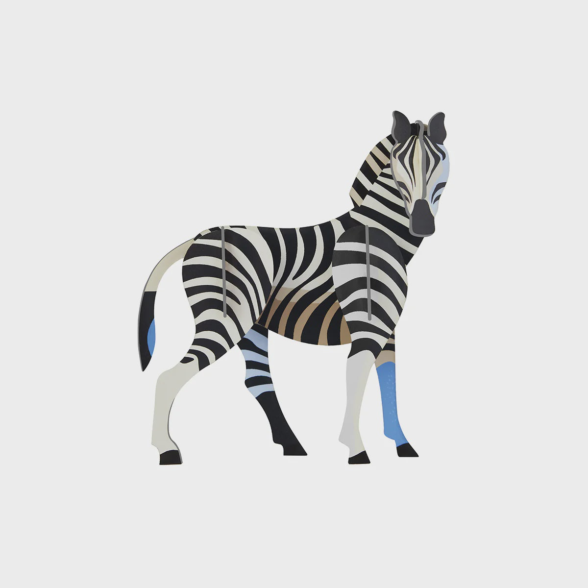 STUDIO ROOF Wall Art Jungle Animals (B7) Zebra