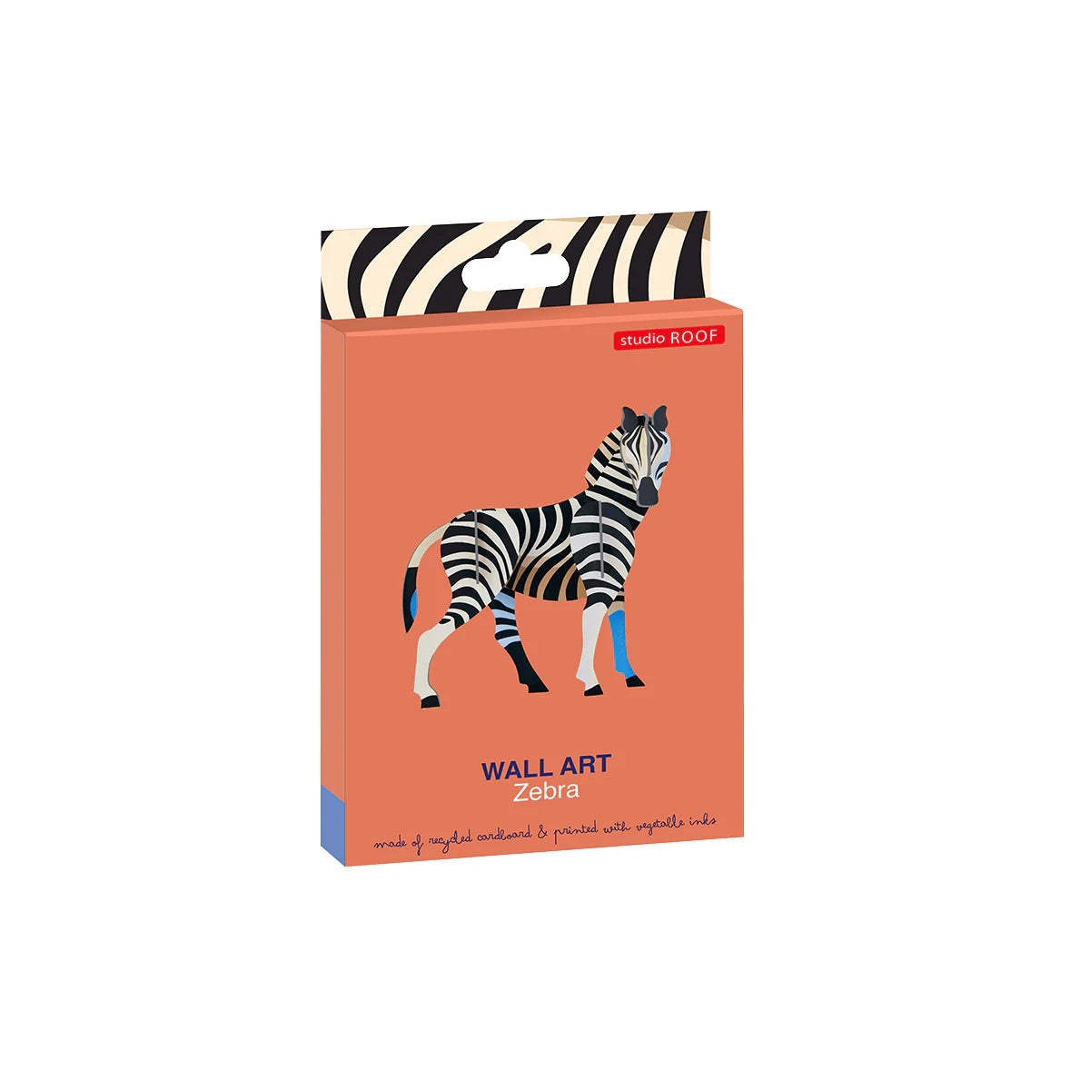 STUDIO ROOF Wall Art Jungle Animals (B7) Zebra