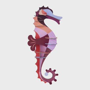 STUDIO ROOF Wall Art Sea Creatures (A4) Coraline Seahorse