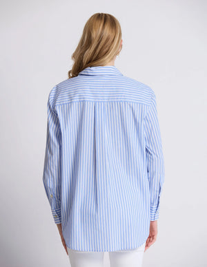 Stella+Gemma Summer Shirt Blueberry Macaron