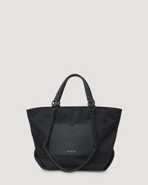 Saben Bag Paris Tote Black Recycled Nylon AW25