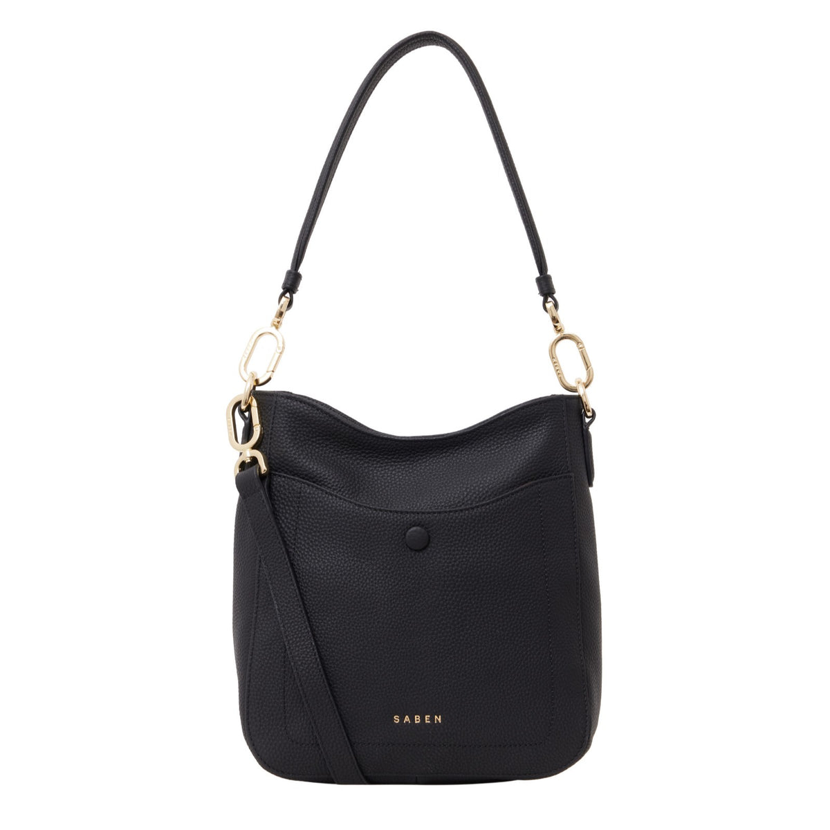Saben Rosie Shoulder Bag - Black