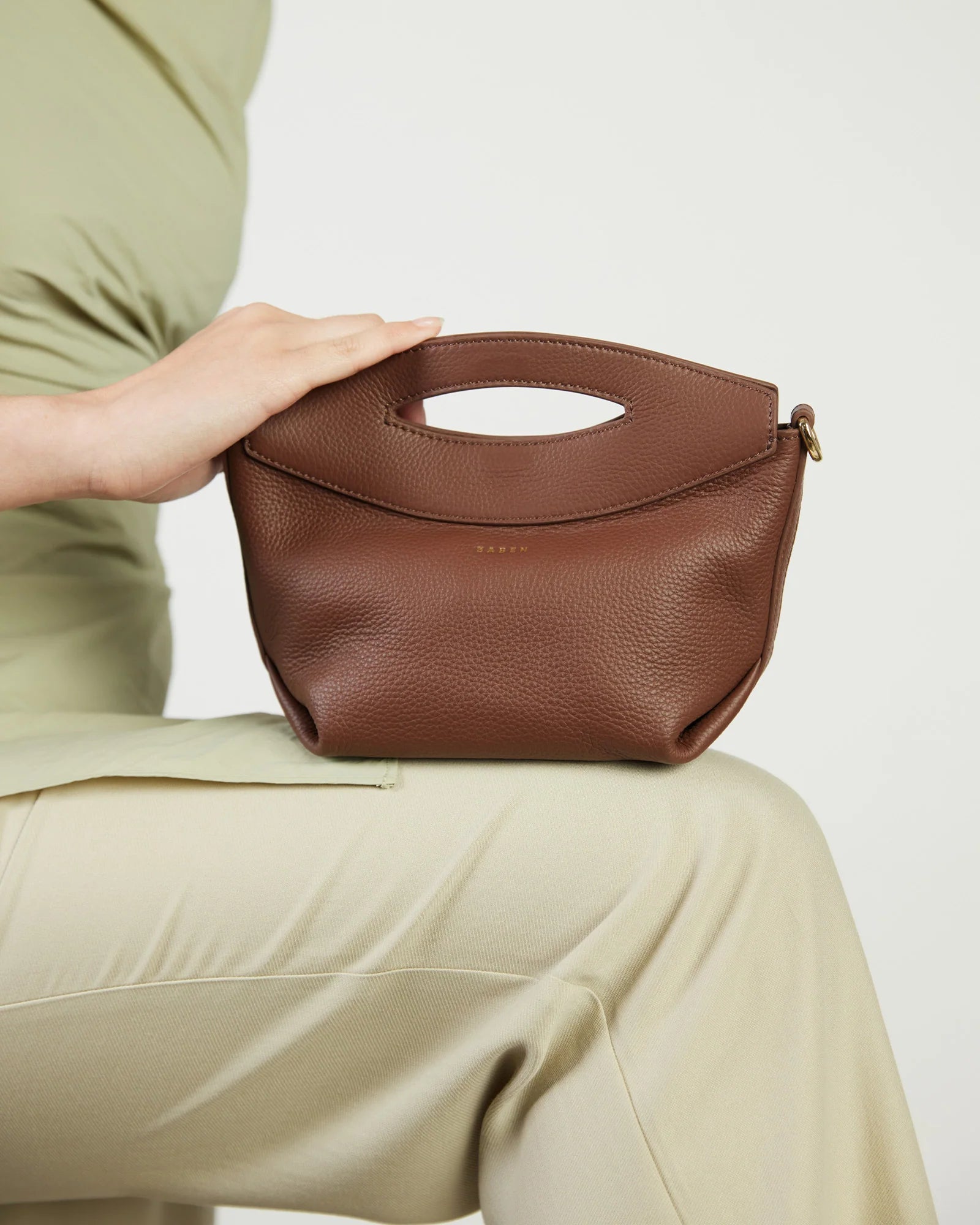 Saben Rocco Crossbody Bag - Umber Luxe