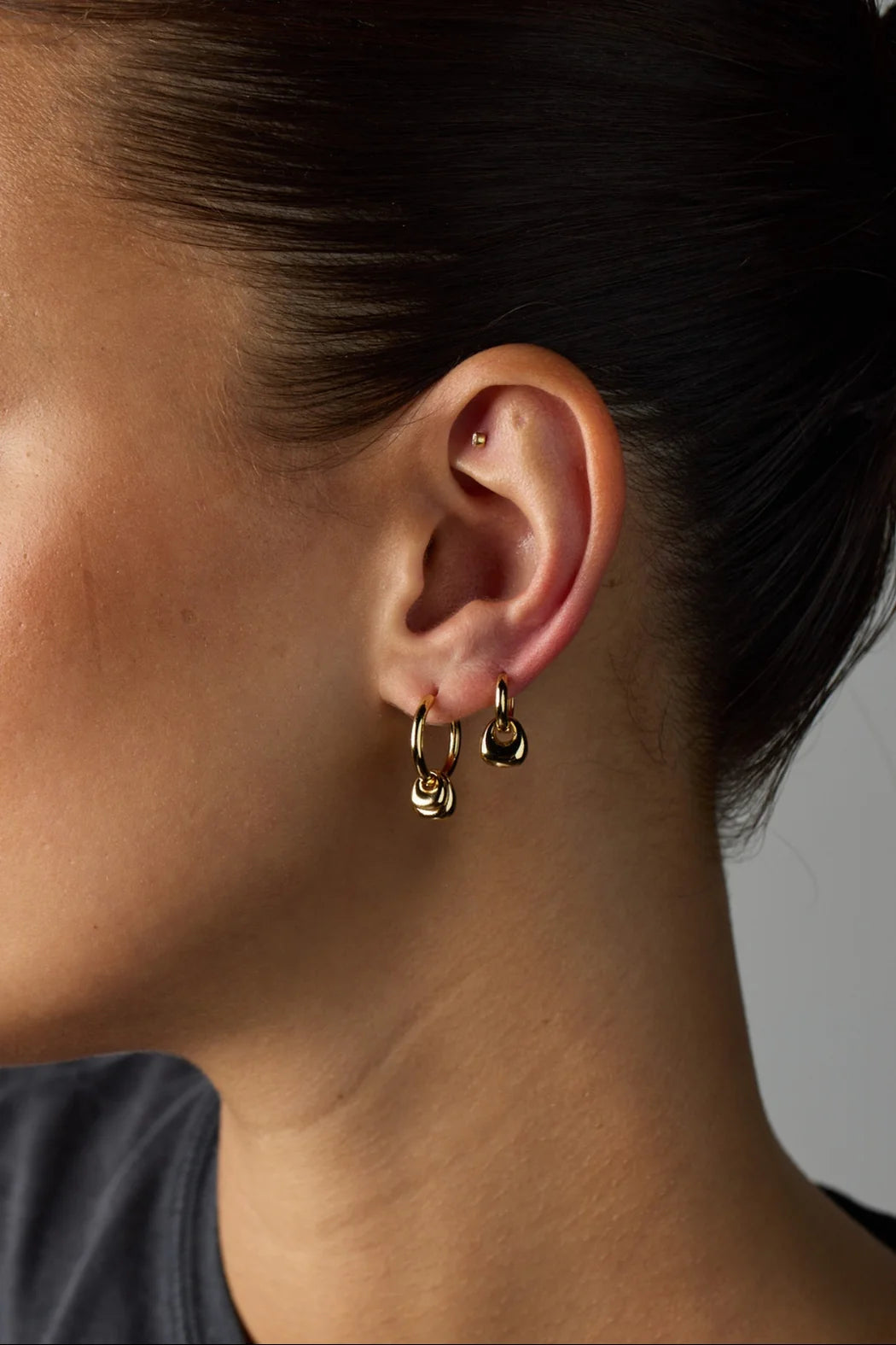 ZAFINO Sadie Large Earring - Gold