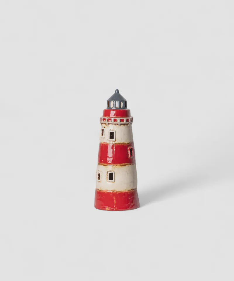 French Country Collections Saint Malo Tea Light Lighthouse
