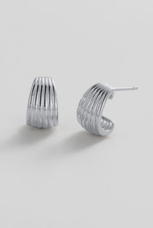 Zafino Sasha Hoop - Small - Silver