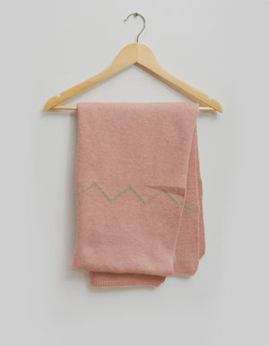 Stella+Gemma Scarf - Zig Zag Peach