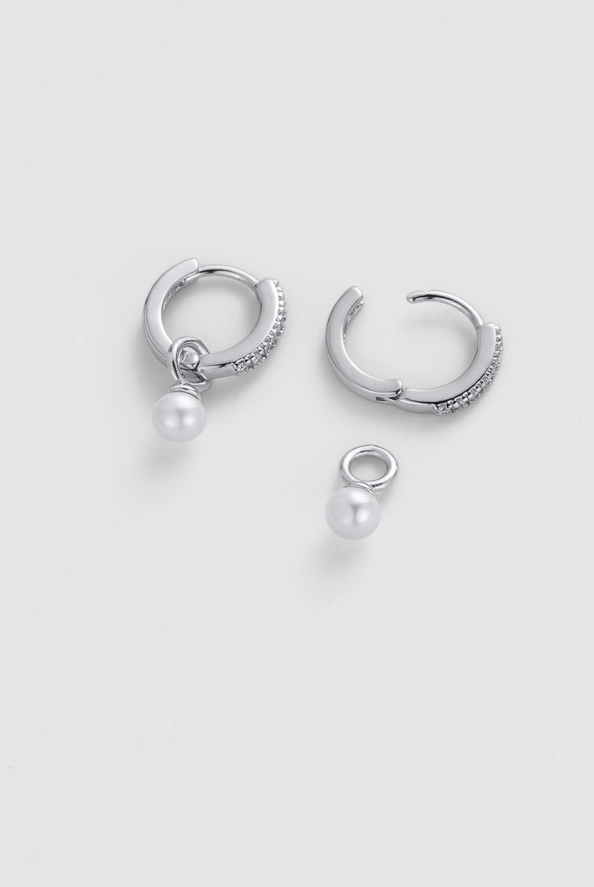 Scarlette Hoop - Silver