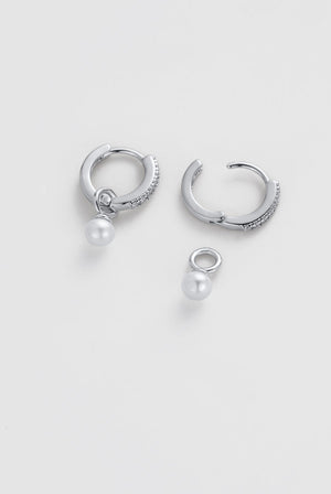 Scarlette Hoop - Silver