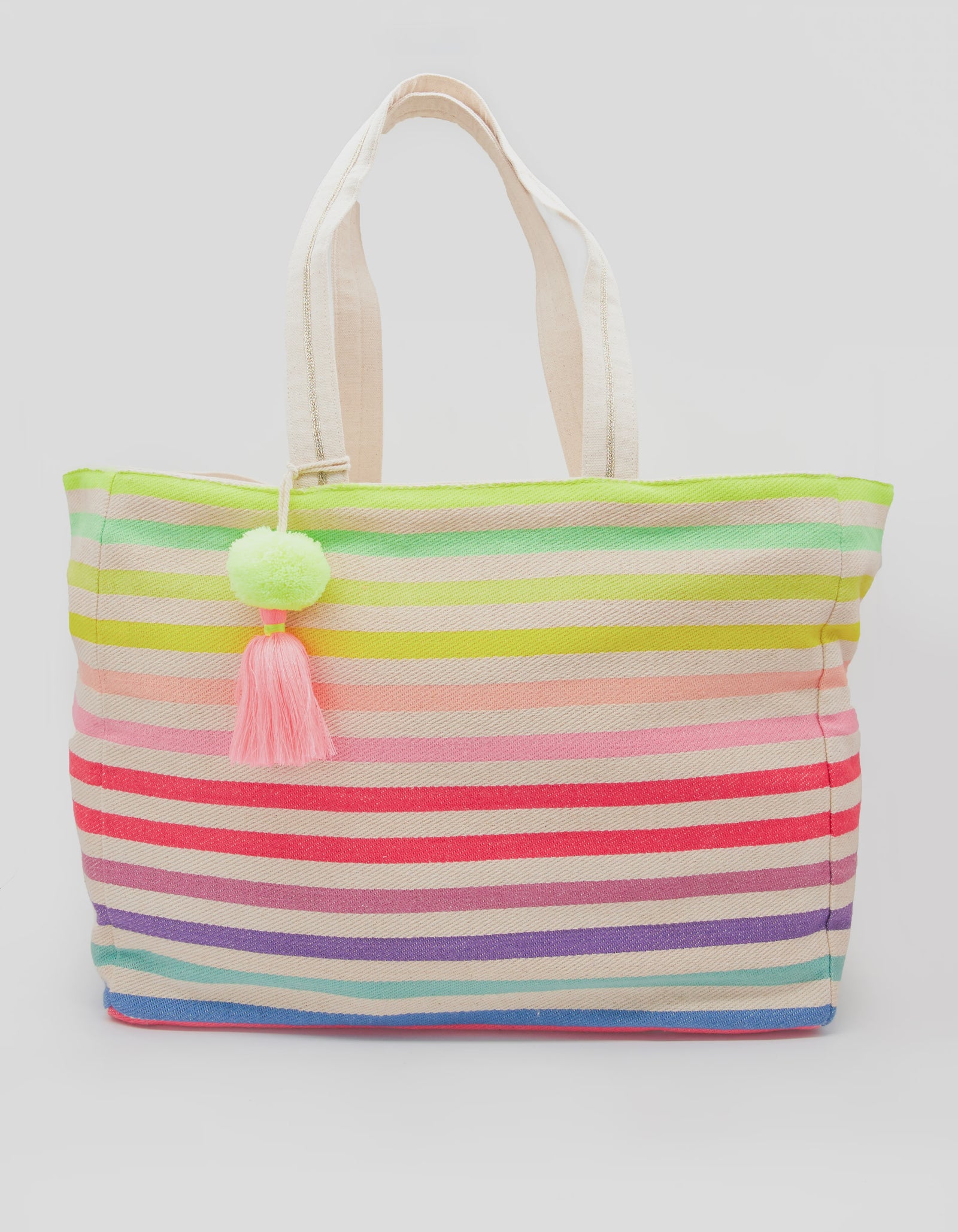 Stella+Gemma Shopper Bag - Coloured Stripes