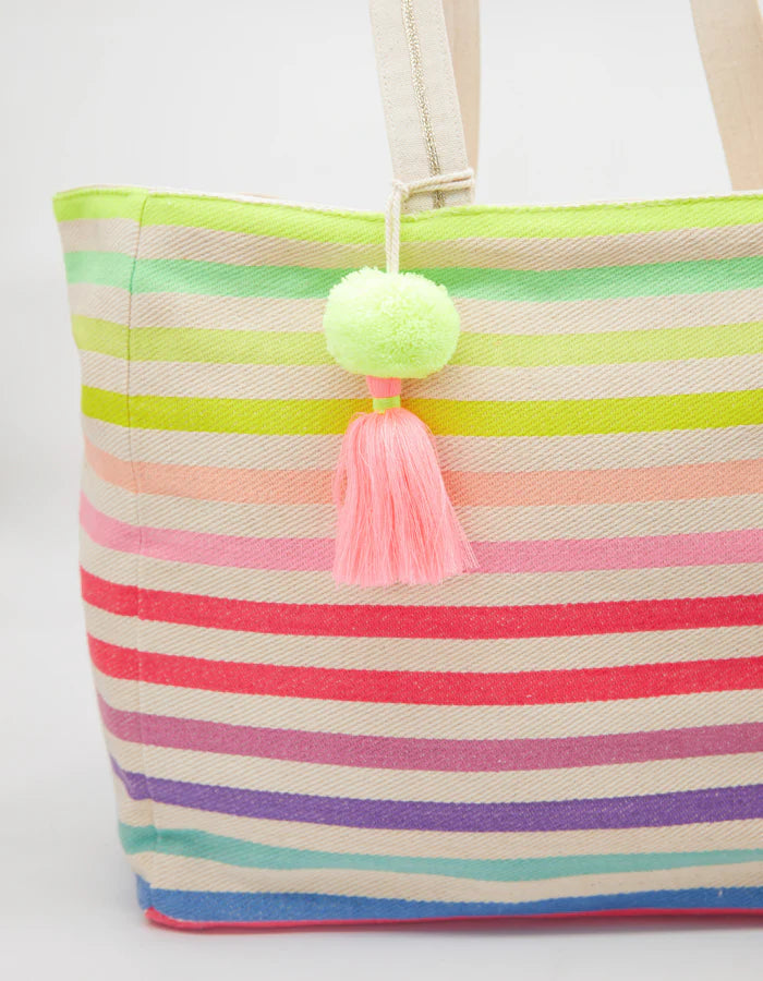 Stella+Gemma Shopper Bag - Coloured Stripes