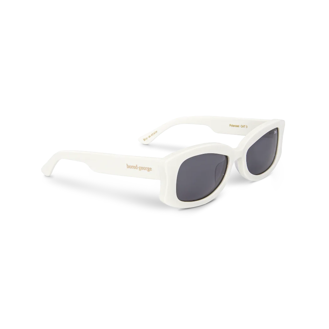 Sidney Sunglasses White - Bored George