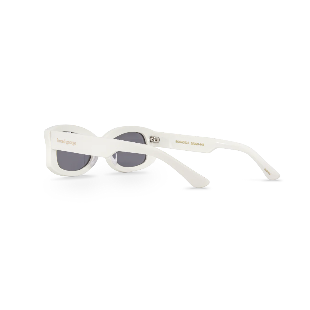 Sidney Sunglasses White - Bored George