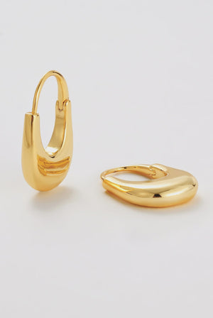 ZAFINO Sienna Hoop Gold Essential Earring
