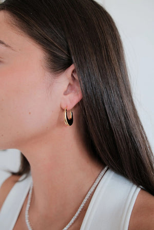 ZAFINO Sienna Hoop Gold Essential Earring