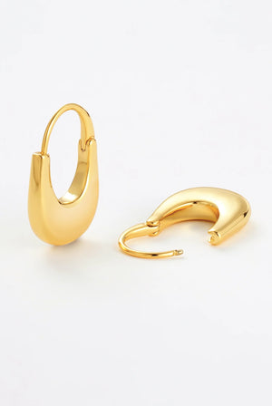 ZAFINO Sienna Hoop Gold Essential Earring