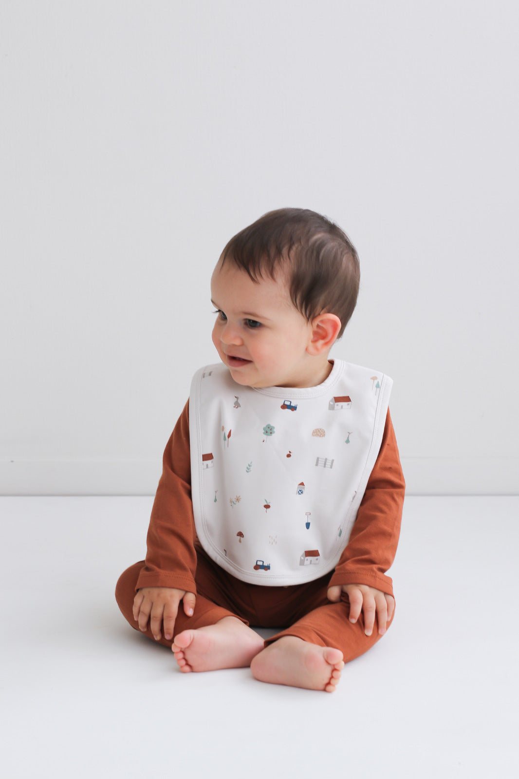 Burrow & Be Baby Bib - Simple Life