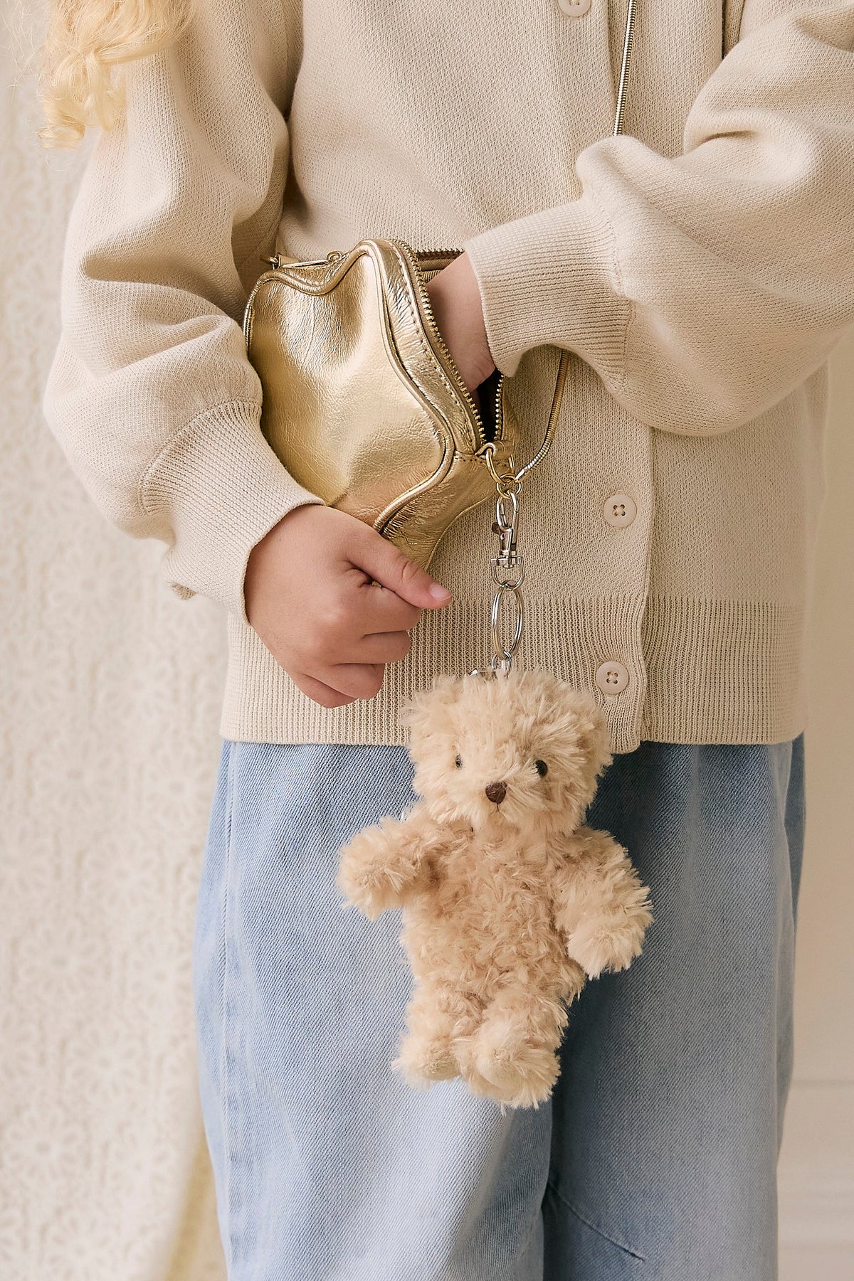 Jamie Kay Snuggle Bunnies - Arthur the Bear Key Charm 15cm